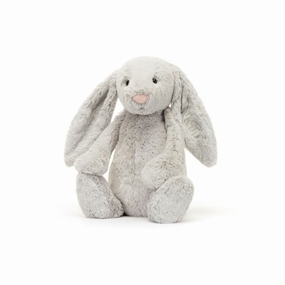 Jellycat Bashful Silver Bunny Huge USA | 54631IUMB